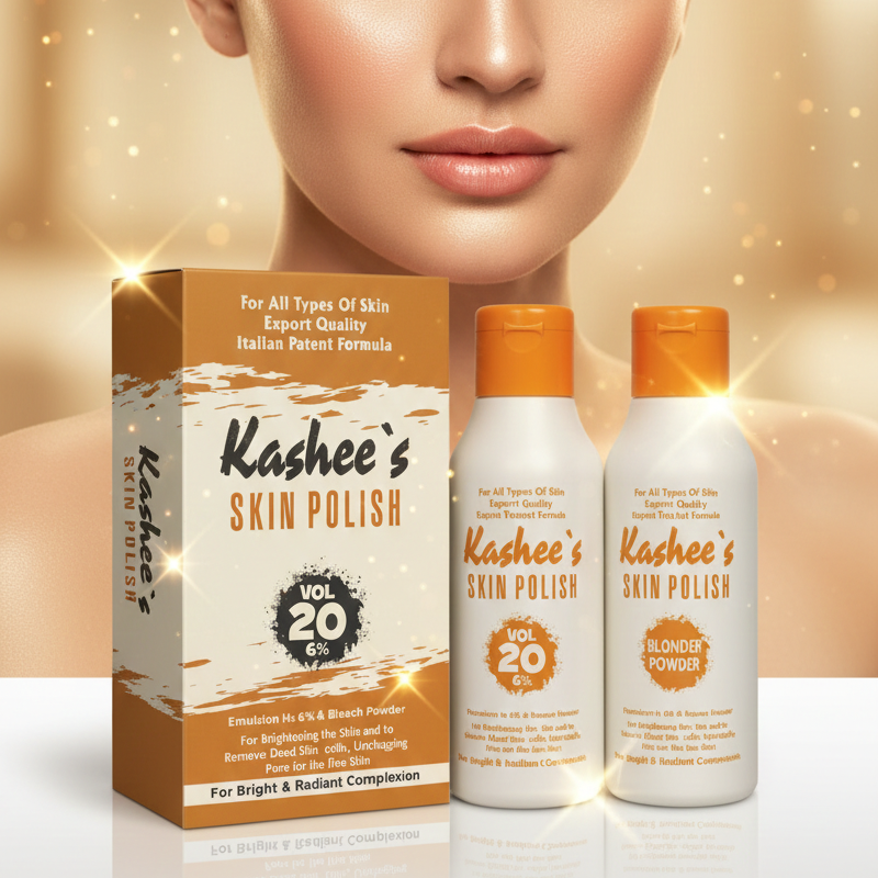 Kashee’s Skin Polisher & Activator Set (Vol 20 – 6%)
