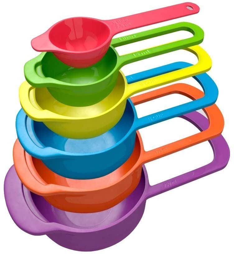 High Quality Measuring Spoon Set 6Pcs Measuring Cup And Spoon For Kitchen Baking And Cooking