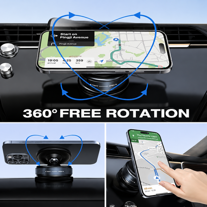 360 Vacuum Magnetic Car Phone Holder
