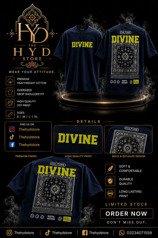 Divine Oversized T-Shirt