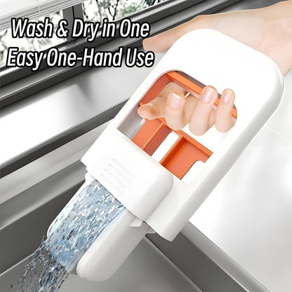 Mini Foldable Desktop Mop – Portable Mini Cleaning Sponge Mop bathroom tiles, and small spaces