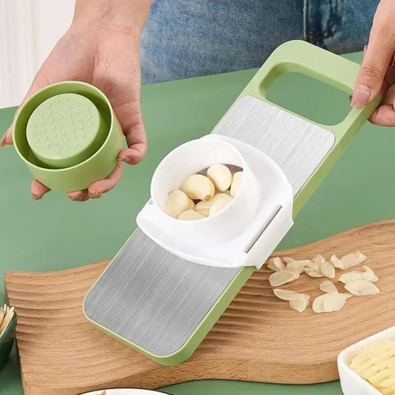5in1 Vegetable Cutter | Multifunctional Stainless Steel Vegetable Cutter & Slicer | Kitchen Tool