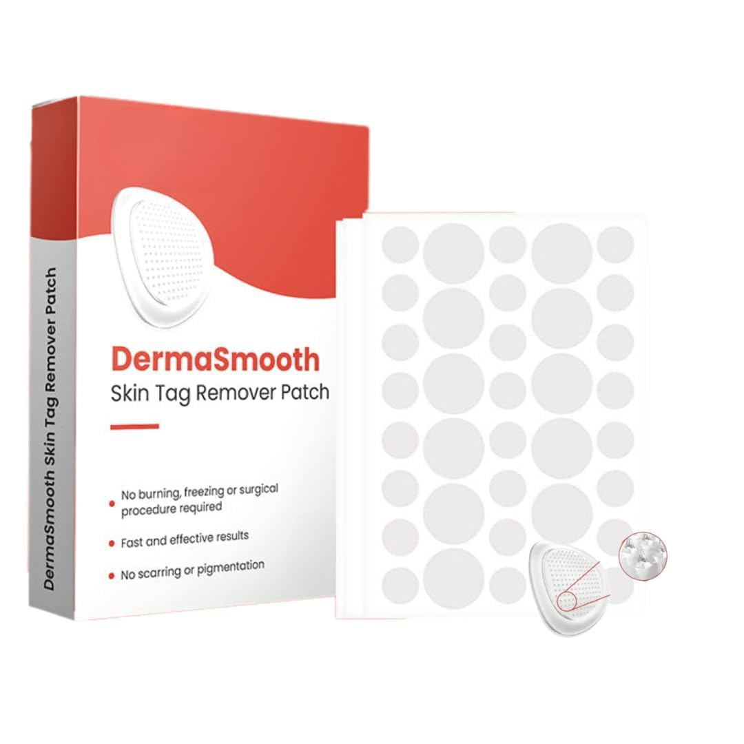 DermaSmooth Skin Tag Remover Patch – Fast, Safe, And Painless Skin Tag And Mole Removal Solution With No Scarring Or Pigmentation0