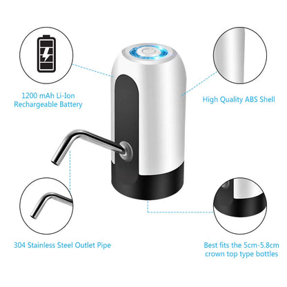 Electric Water Bottle Pump Dispenser