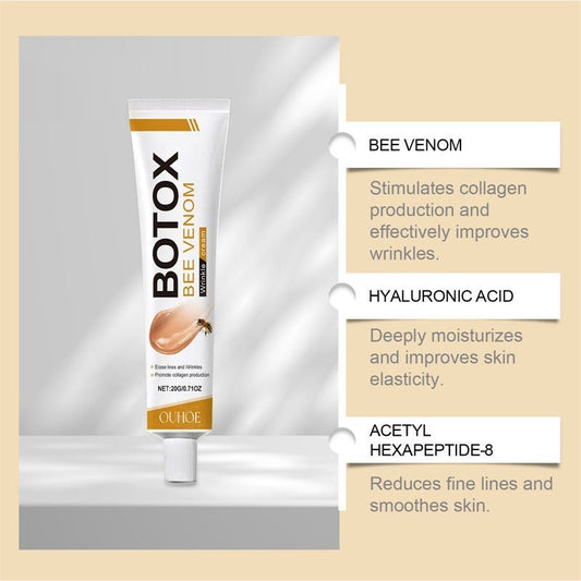 Botox Bee Venom Wrinkle Cream | Anti‑Aging Moisturizer | Collagen Boost | Reduce Wrinkles & Fine Lines 20gm