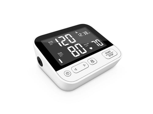 CIEKAA Blood Pressure Monitor | Automatic Digital BP Machine | Home Use with Cuff 22–42 cm & Memory