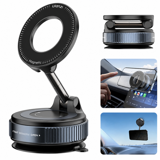 360 Vacuum Magnetic Car Phone Holder