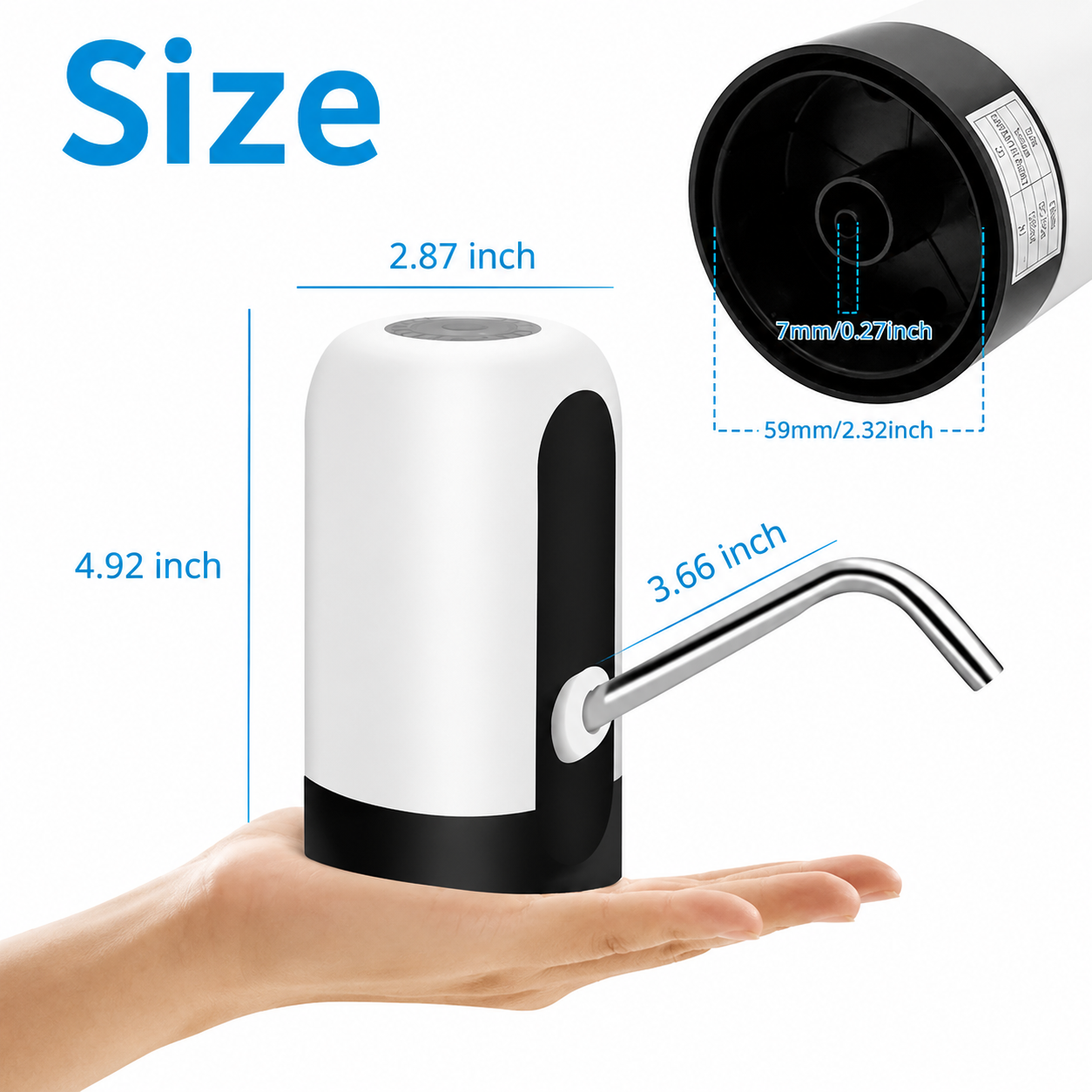 Electric Water Bottle Pump Dispenser