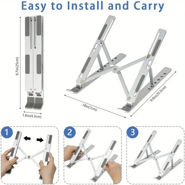 Adjustable Aluminium Laptop Stand