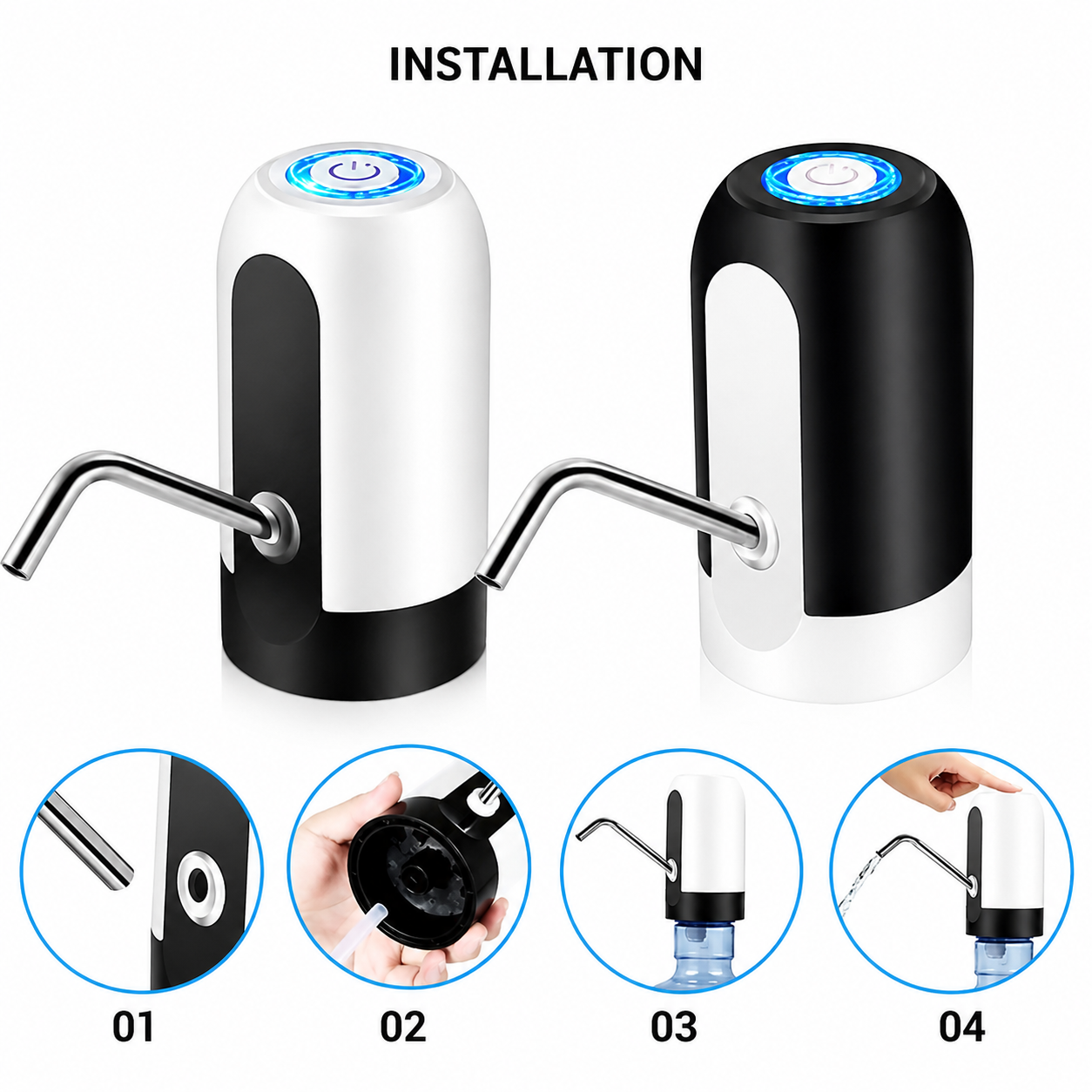 Electric Water Bottle Pump Dispenser